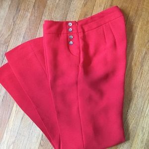White House Black Market Red Pants